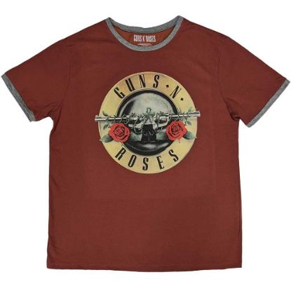 Picture of Guns N' Roses Unisex Ringer T-Shirt: Classic Logo