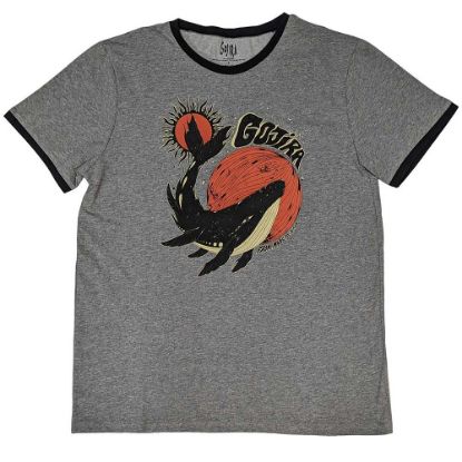 Picture of Gojira Unisex Ringer T-Shirt: Whale