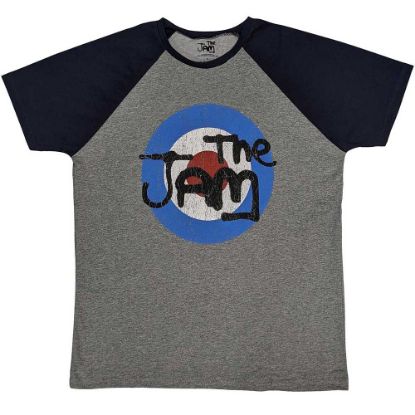 Picture of The Jam Unisex Raglan T-Shirt: Vintage Logo