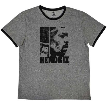 Picture of Jimi Hendrix Unisex Ringer T-Shirt: Let Me Live
