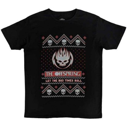 Picture of The Offspring Unisex T-Shirt: Christmas Bad Times
