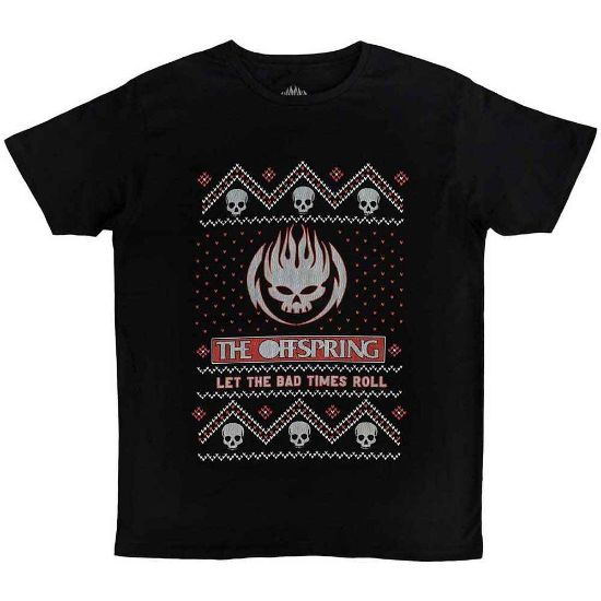 Picture of The Offspring Unisex T-Shirt: Christmas Bad Times