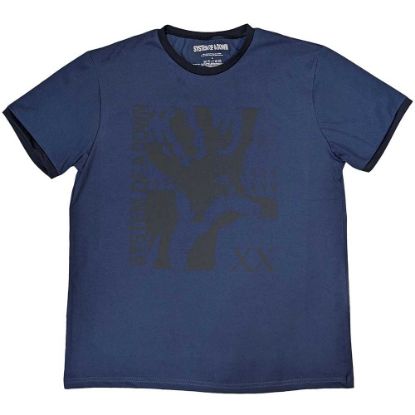 Picture of System Of A Down Unisex Ringer T-Shirt: Intoxicated