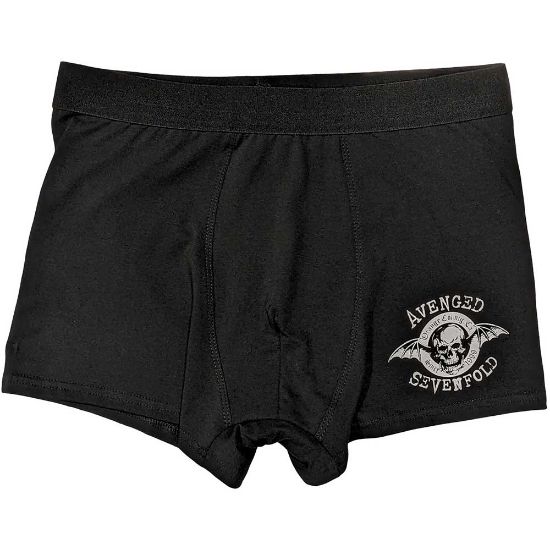 Picture of Avenged Sevenfold Unisex Boxers: Classic Deathbat (Small)