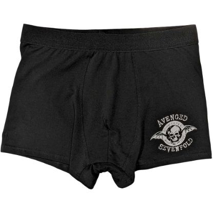 Picture of Avenged Sevenfold Unisex Boxers: Classic Deathbat (Medium)