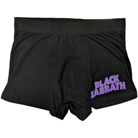 Picture of Black Sabbath Unisex Boxers: Wavy Logo (Medium)