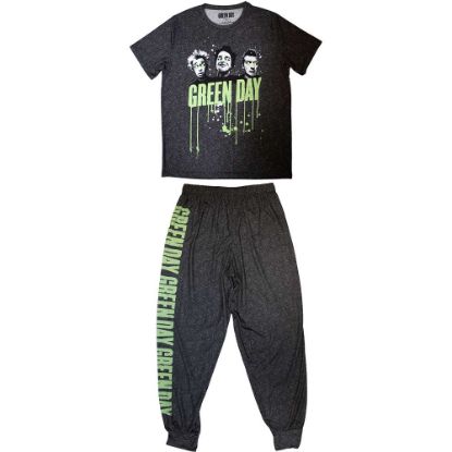 Picture of Green Day Unisex Pyjamas: Drips (Small)