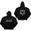 Picture of HIM Unisex Pullover Hoodie: Logo Back Print