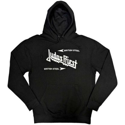 Picture of Judas Priest Unisex Pullover Hoodie: British Steel Logo