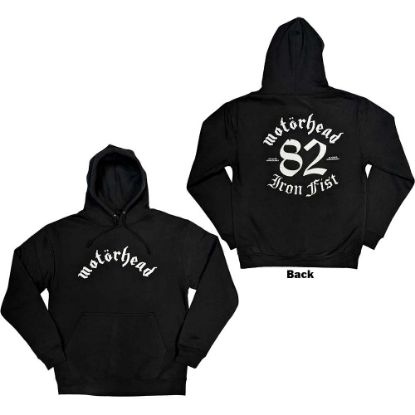 Picture of Motorhead Unisex Pullover Hoodie: Iron Fist '82 Back Print
