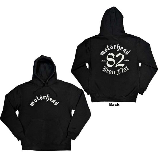Picture of Motorhead Unisex Pullover Hoodie: Iron Fist '82 Back Print