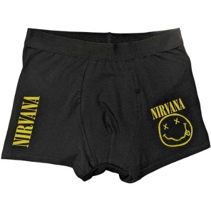 Picture of Nirvana Unisex Boxers: Yellow Smile (Small)