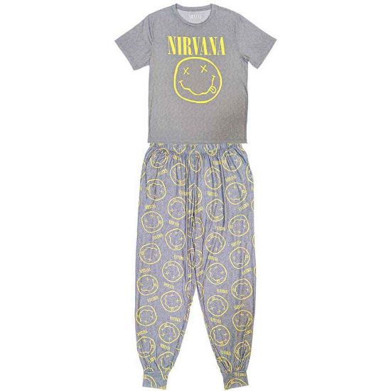 Picture of Nirvana Unisex Pyjamas: Yellow Smile (X-Small)