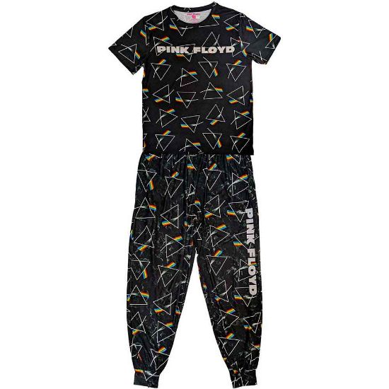 Picture of Pink Floyd Unisex Pyjamas: Prism Repeat (Medium)