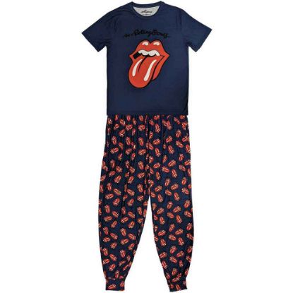 Picture of The Rolling Stones Unisex Pyjamas: Classic Tongue (X-Small)