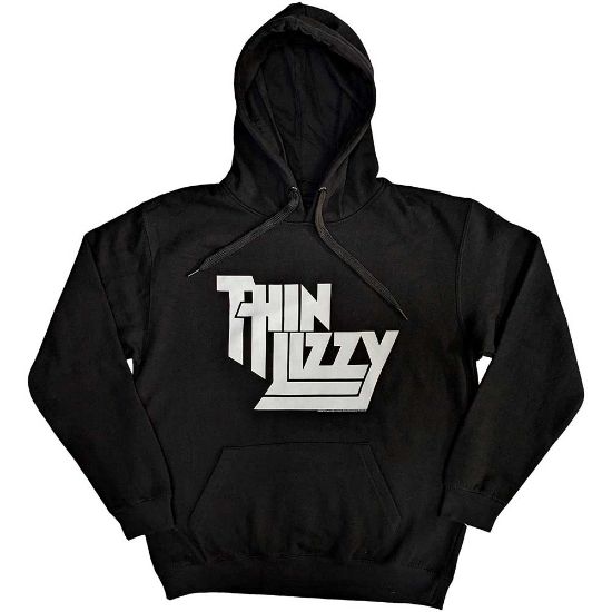 Picture of Thin Lizzy Unisex Pullover Hoodie: Stacked Logo (Medium)