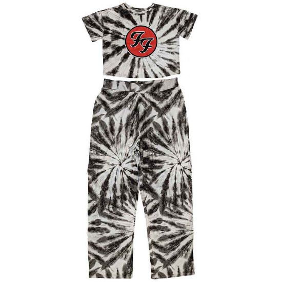 Picture of Foo Fighters Ladies Pyjamas: FF Logo (X-Large)