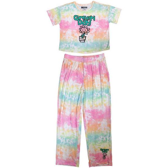 Picture of Green Day Ladies Pyjamas: Flower Pot (X-Small)