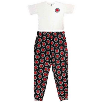 Picture of Red Hot Chili Peppers Ladies Pyjamas: Classic Asterisk