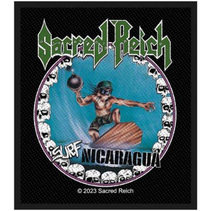 Picture of Sacred Reich Woven Patch: Surf Nicaragua (Standard)