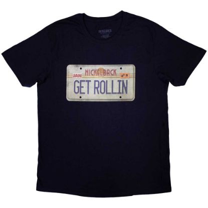 Picture of Nickelback Unisex T-Shirt: License Plate