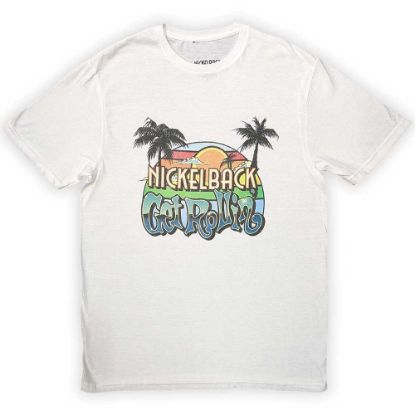 Picture of Nickelback Unisex T-Shirt: Get Rollin' Sunset