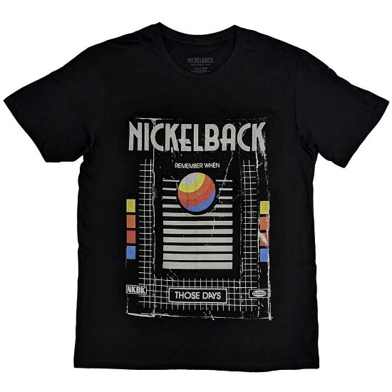 Picture of Nickelback Unisex T-Shirt: Those Days VHS
