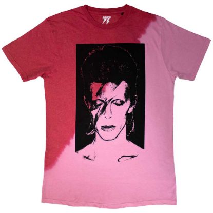 Picture of David Bowie Unisex T-Shirt: Aladdin Sane Wash Collection