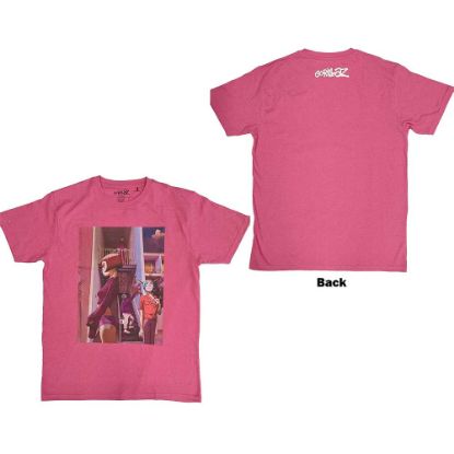 Picture of Gorillaz Unisex T-Shirt: The Static Channel Back Print