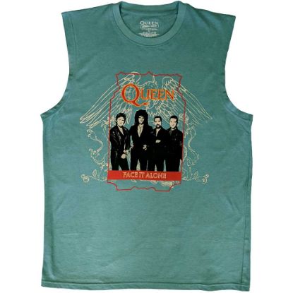 Picture of Queen Unisex Tank T-Shirt: Face It Alone