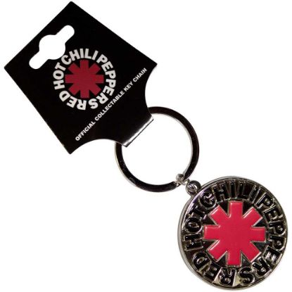 Picture of Red Hot Chili Peppers Keychain: Asterisk Logo Silver