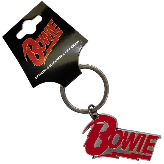 Picture of David Bowie Keychain: Logo