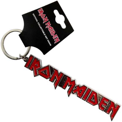 Picture of Iron Maiden Keychain: Logo With Tails