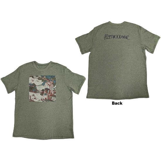 Picture of Fleetwood Mac Unisex T-Shirt: Kiln House Album Art Ex-Tour Back Print (XX-Large)