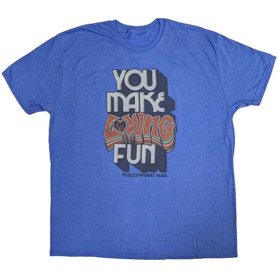 Picture of Fleetwood Mac Unisex T-Shirt: You Make Loving Fun Ex-Tour (XX-Large)
