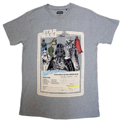 Picture of Star Wars Unisex T-Shirt: Villain Action Figures