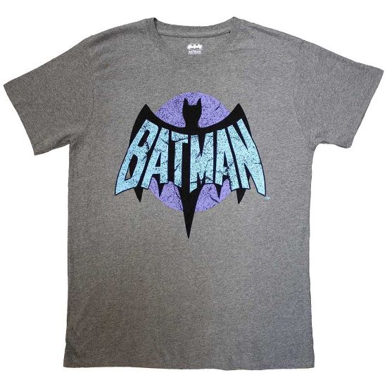 Picture of DC Comics Unisex T-Shirt: Batman Retro Logo