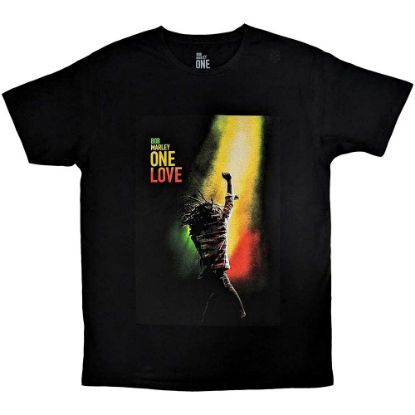 Picture of Bob Marley Unisex T-Shirt: One Love Movie Poster