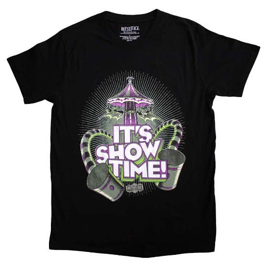 Picture of Beetlejuice Unisex T-Shirt: It's Showtime Carousel  