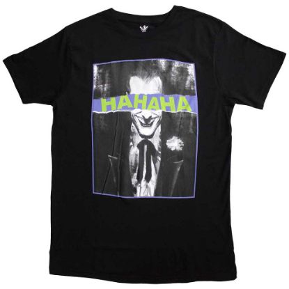 Picture of DC Comics Unisex T-Shirt: Joker Hahaha Eyes
