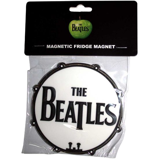 Picture of The Beatles Fridge Magnet: Drum Logo