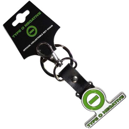 Picture of Type O Negative Keychain: Negative Emblem & Text Logo