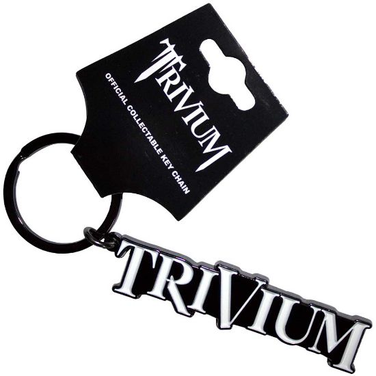 Picture of Trivium Keychain: Logo Black