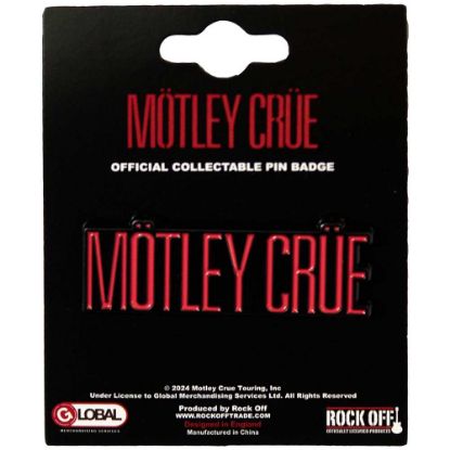 Picture of Motley Crue Pin Badge: Logo