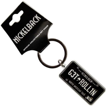 Picture of Nickelback Keychain: License Plate