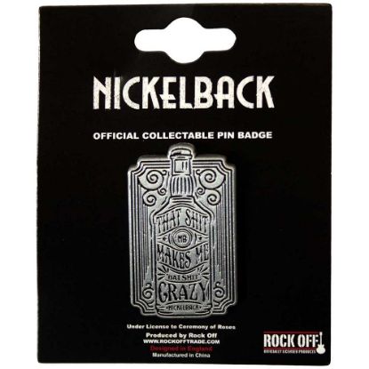 Picture of Nickelback Pin Badge: Bat Shit