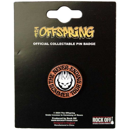 Picture of The Offspring Pin Badge: The Never Ending Summer Tour