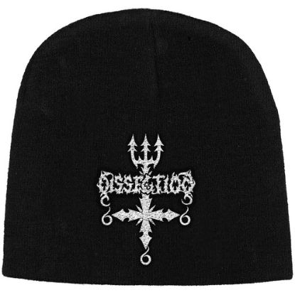 Picture of Dissection Unisex Beanie Hat: Logo / Cross