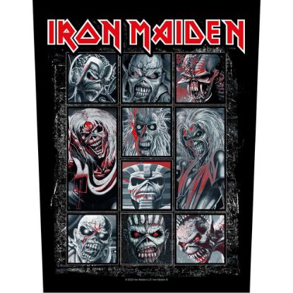 Picture of Iron Maiden Back Patch: 10 Eddies