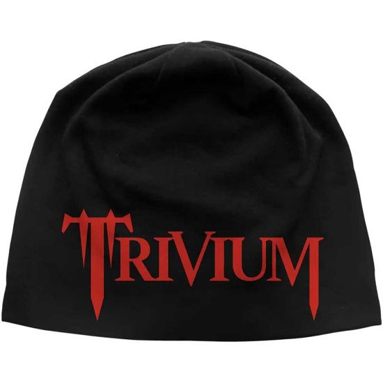 Picture of Trivium Unisex Beanie Hat: Logo JD Print